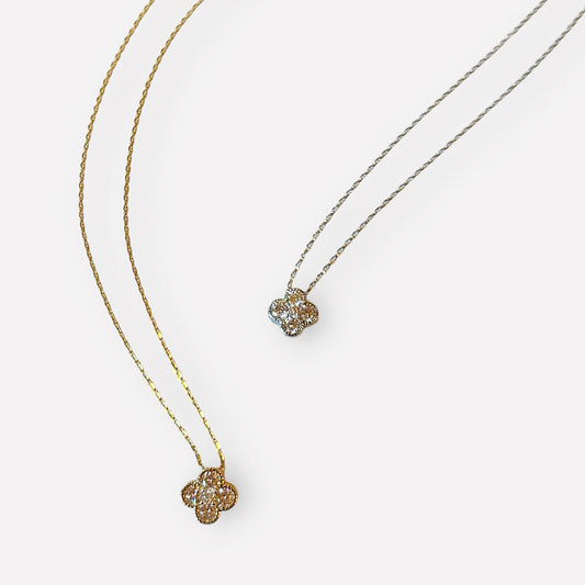 Dazzling Clover Necklace