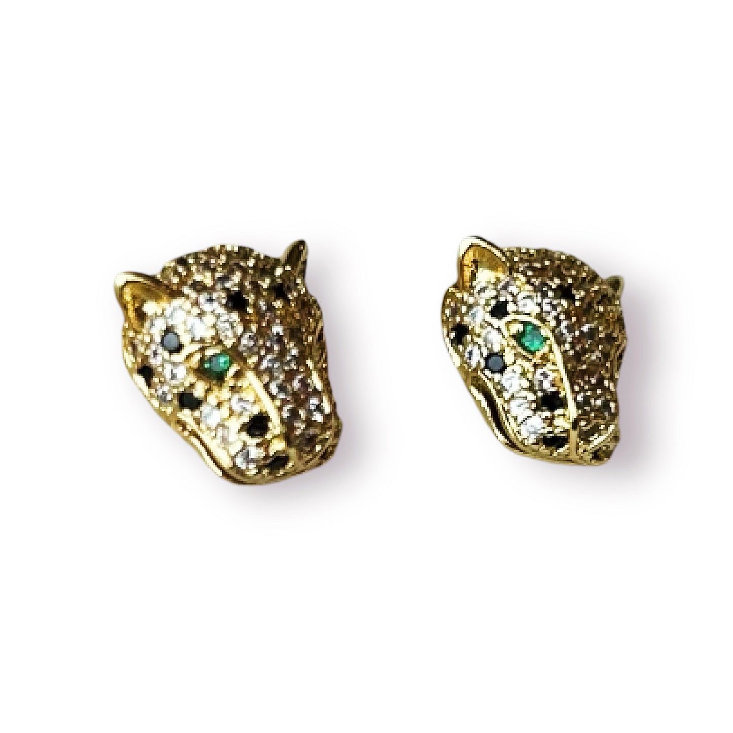 Wild & Chic Panther Jaguar Stud Earring