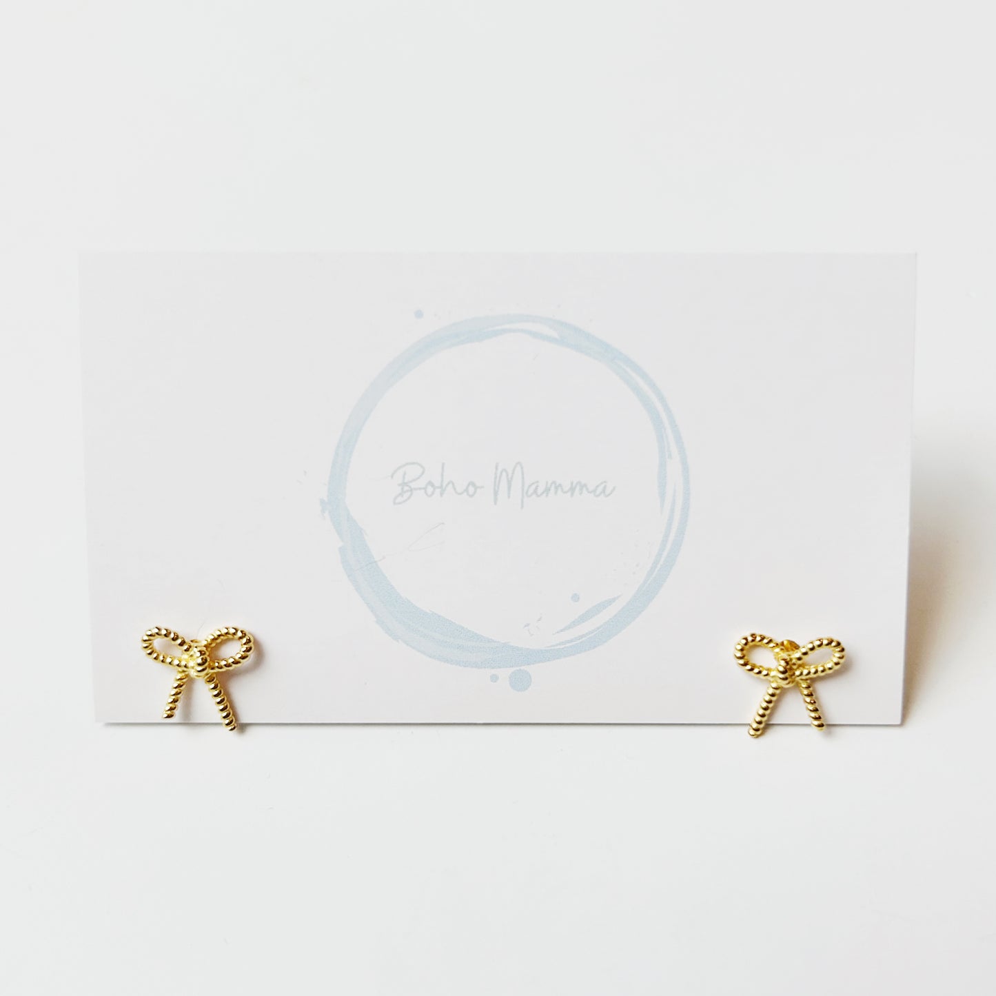 Dainty Bow Mini Studs