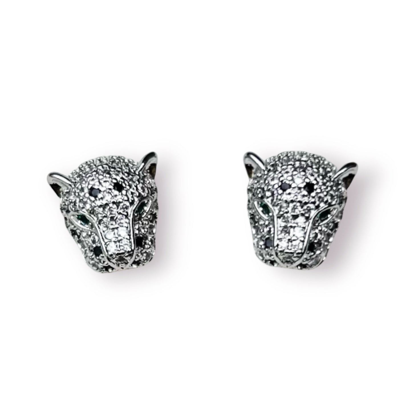 Wild & Chic Panther Jaguar Stud Earring