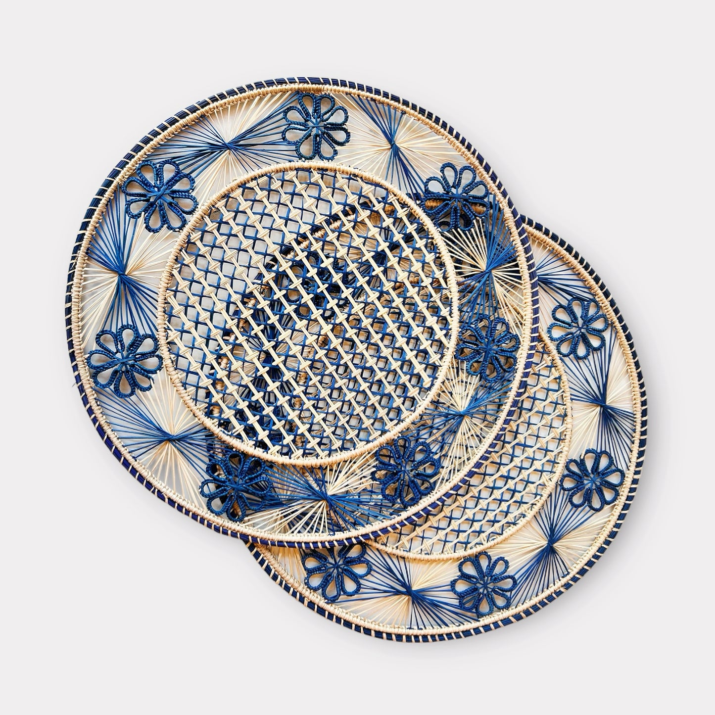 Boho Chic Natural Iraca Placemats