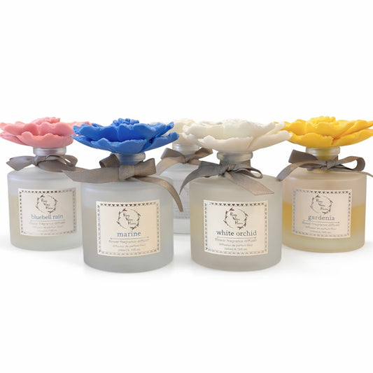 Pretty Valley Home Ceramic Gypsum Flower Diffuser