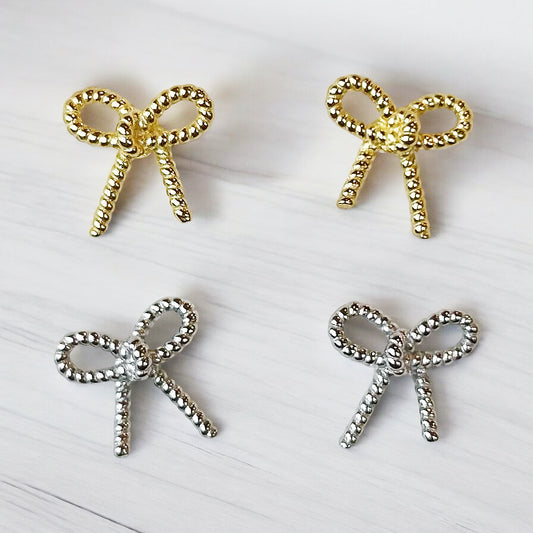 Dainty Bow Mini Studs