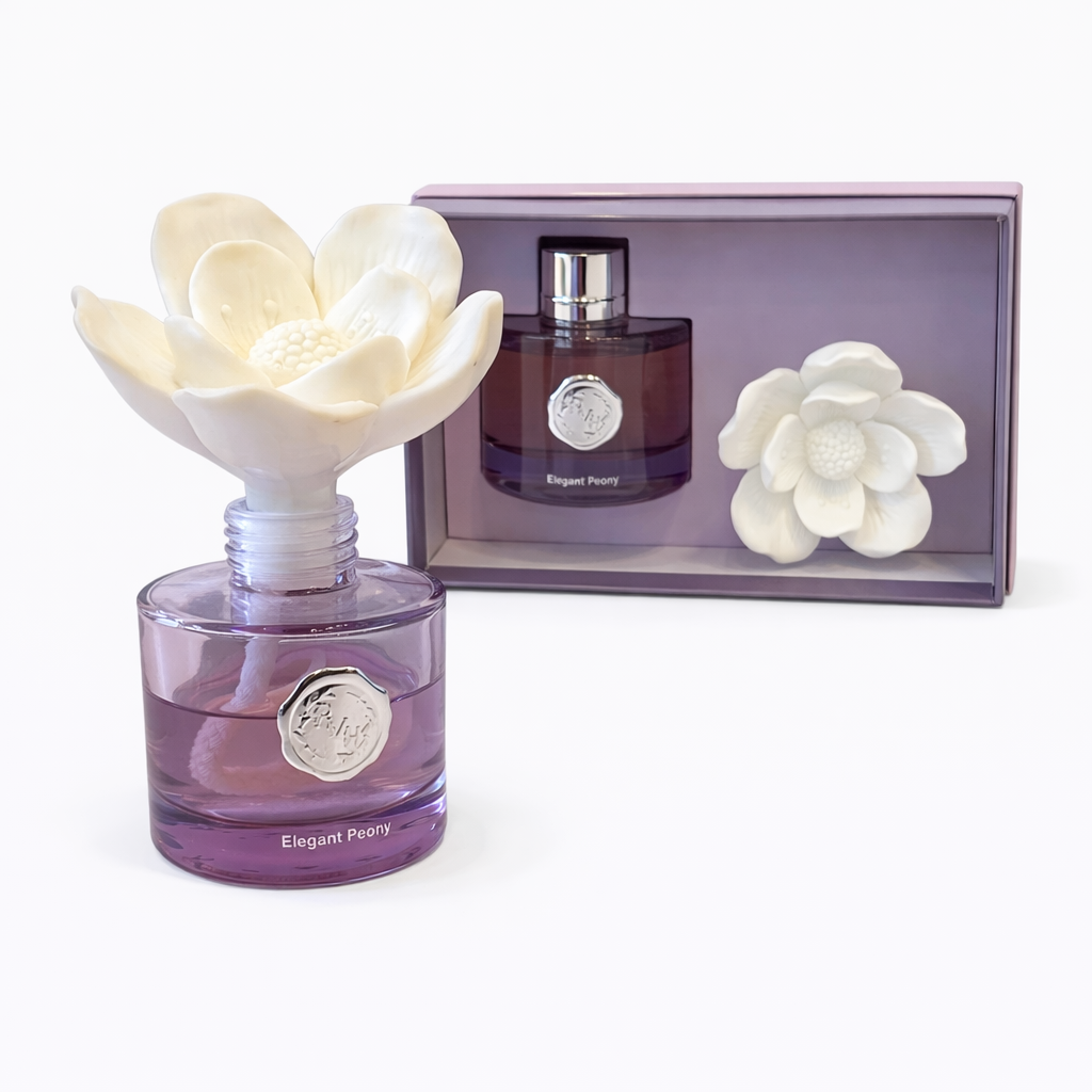 Pretty Valley Home Ceramic Floral Diffuser