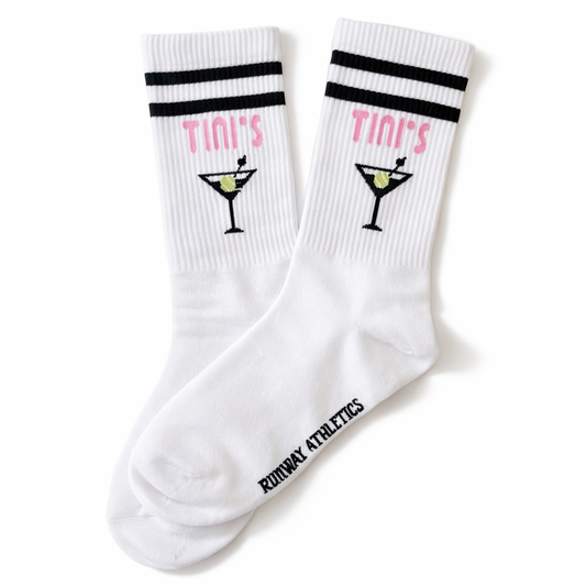 Tini's Tennis Martini Socks