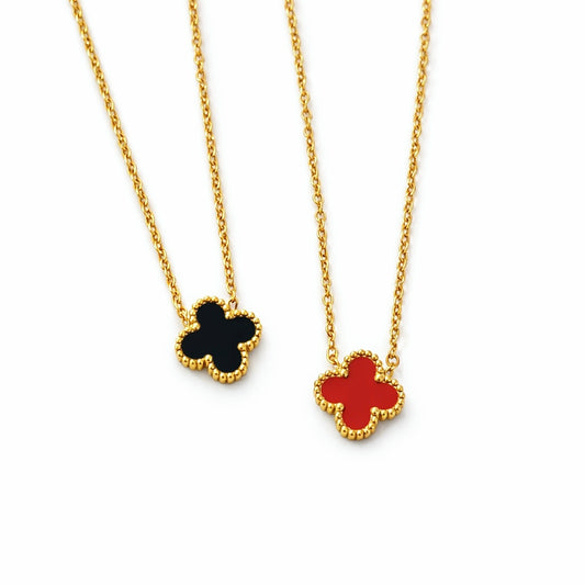 Lucky Charm Clover Necklace