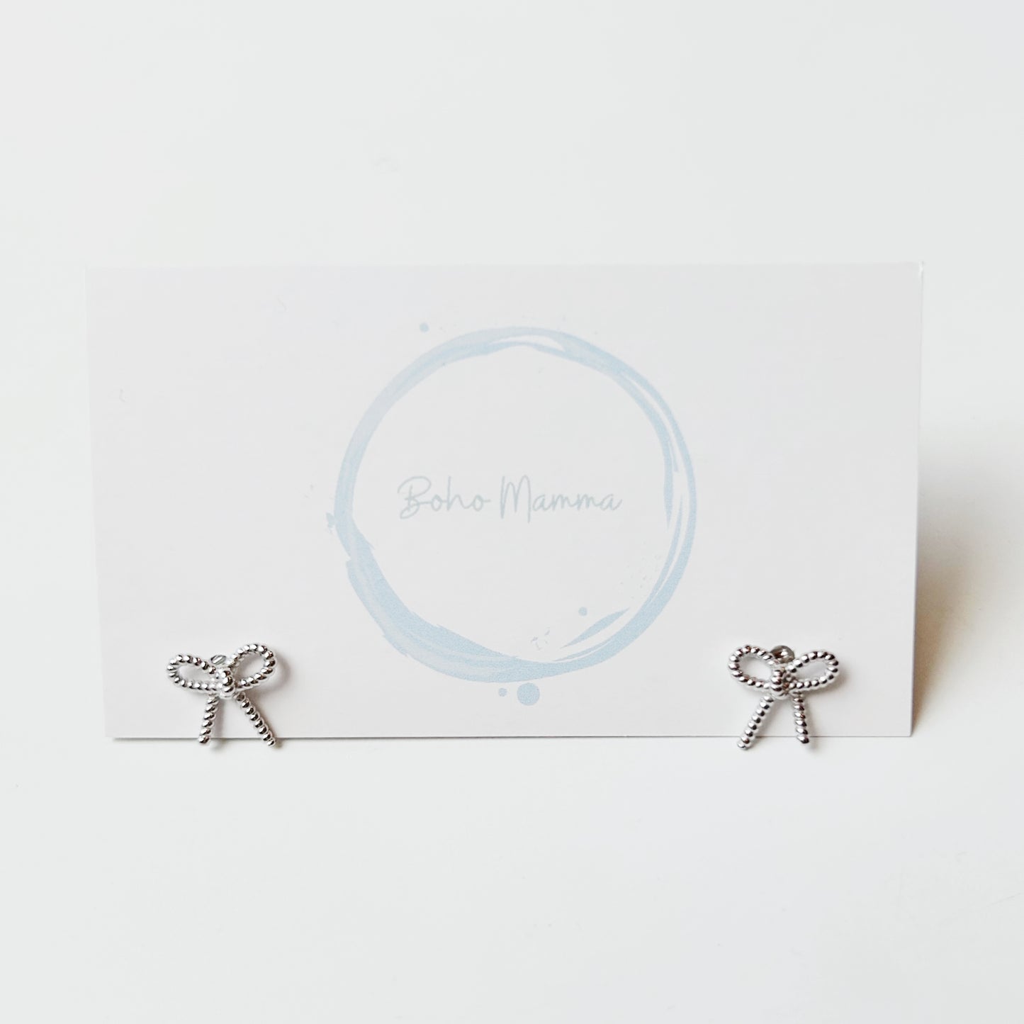 Dainty Bow Mini Studs