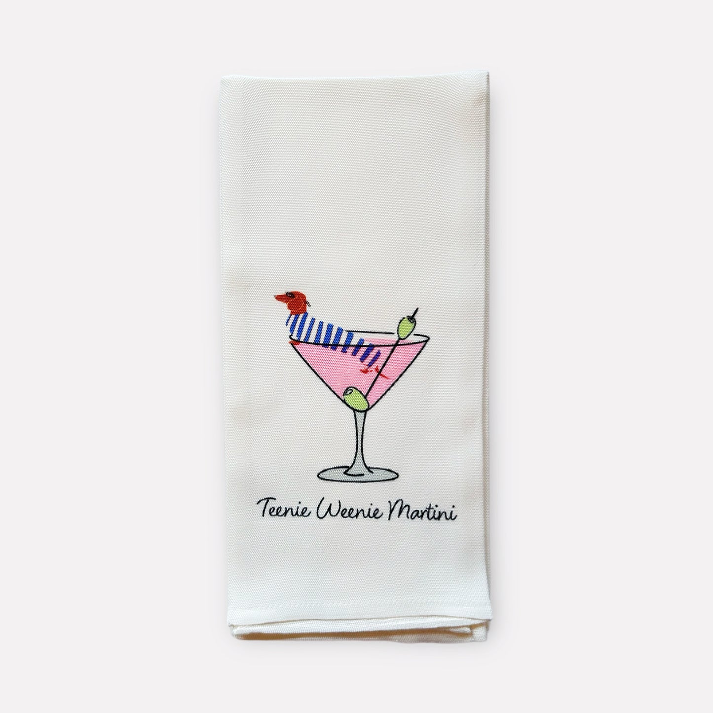 Teenie Weenie Martini Kitchen Towel
