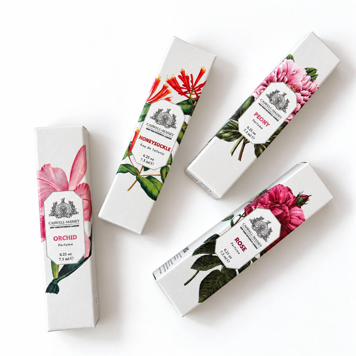 Caswell-Massey Travel Floral Perfumes 7.5ml