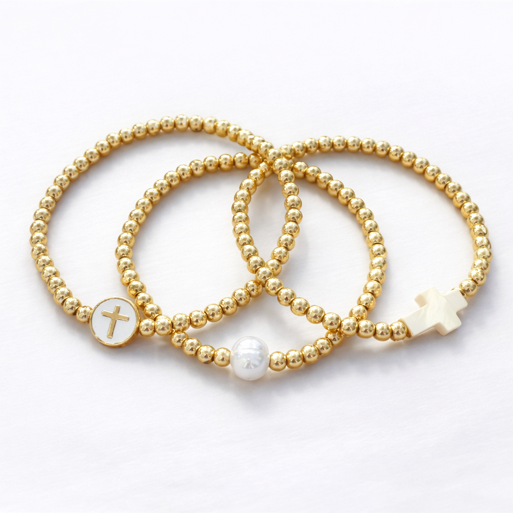 Gilded Harmony Bracelets