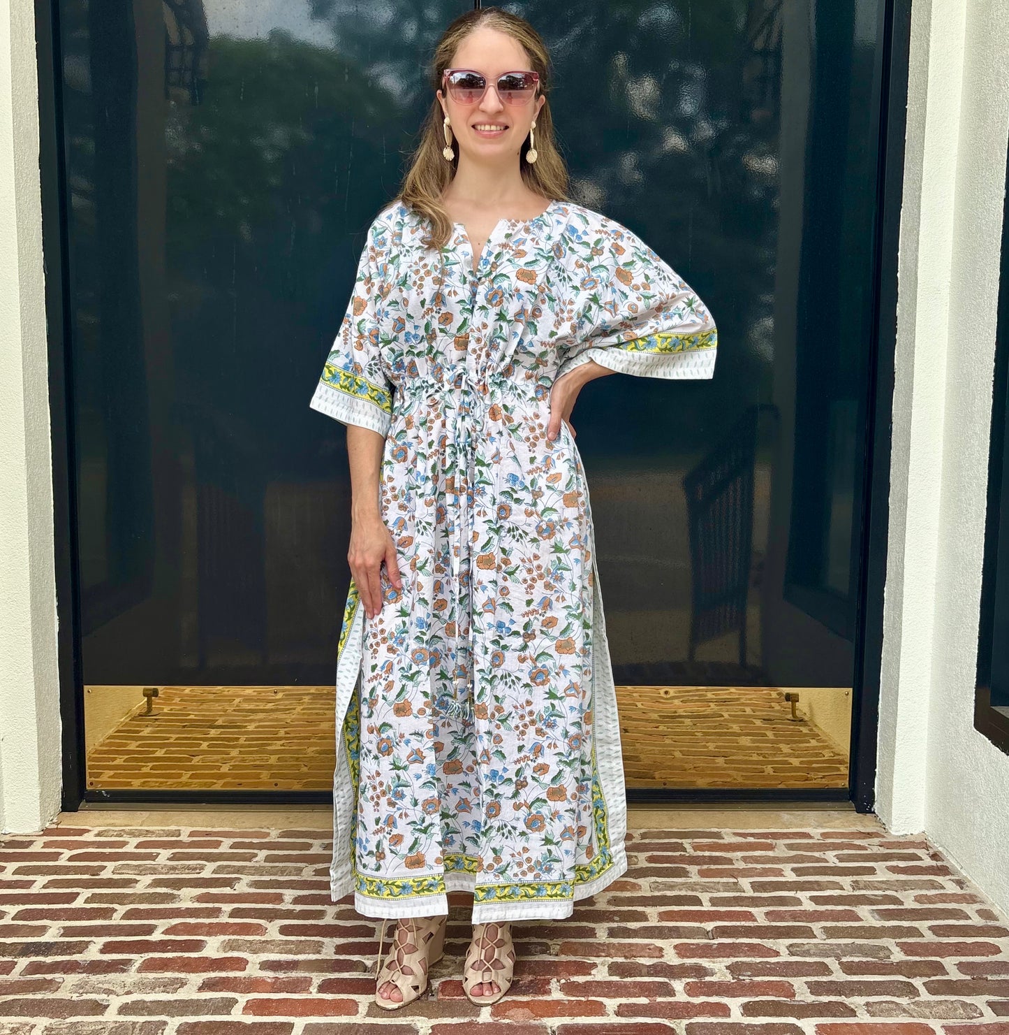 Wanderlust Garden Kaftan~Final Sale