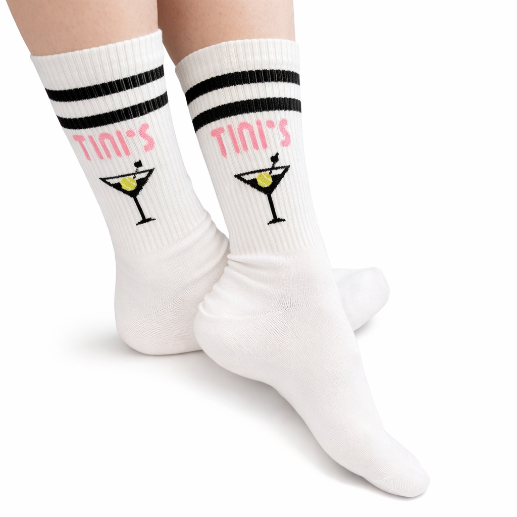 Tini's Tennis Martini Socks