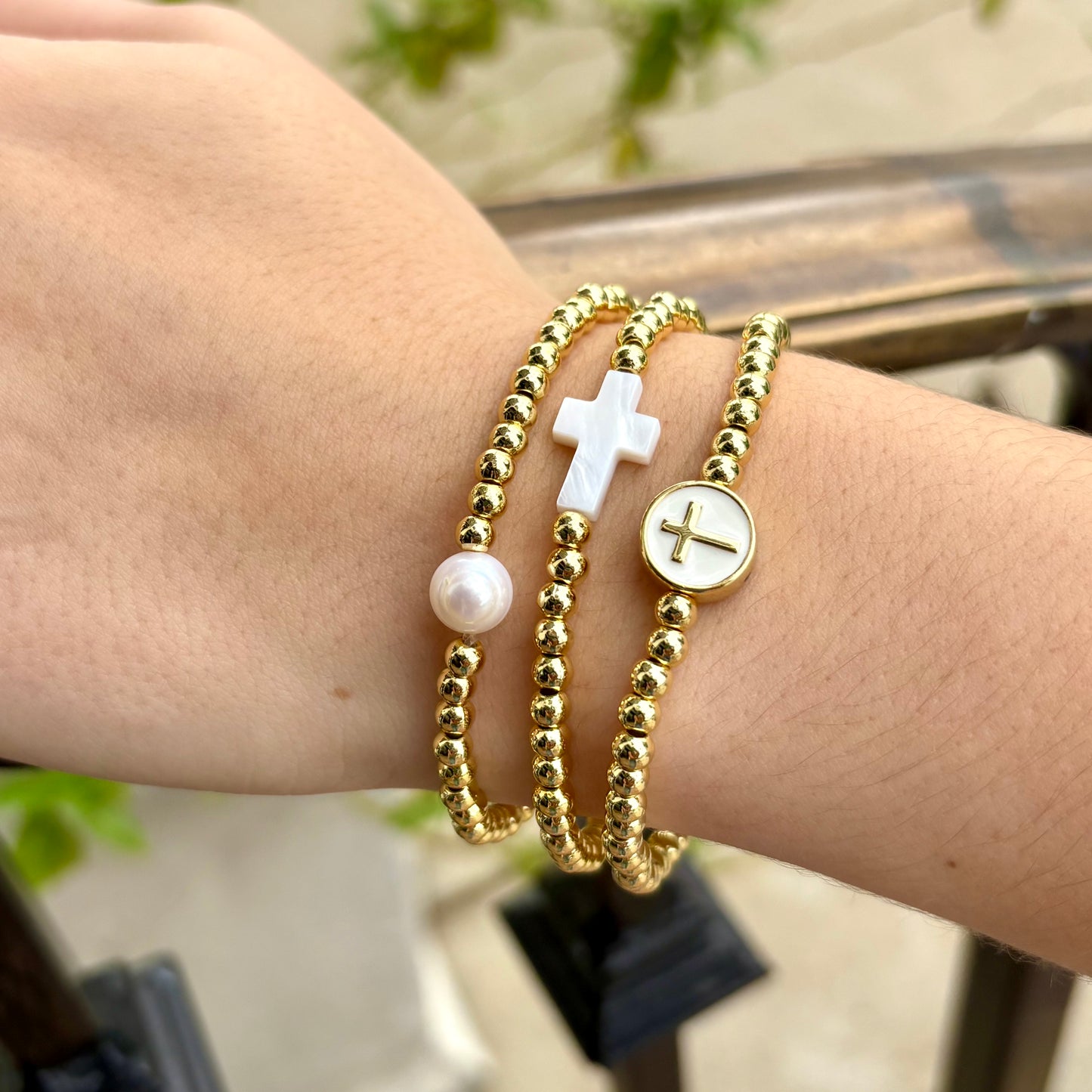 Gilded Harmony Bracelets