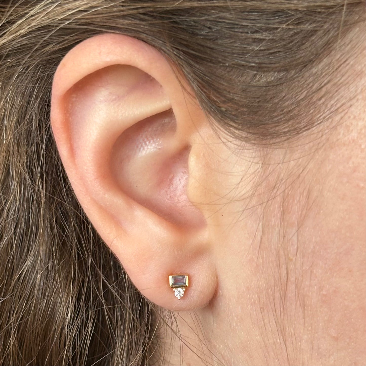 Mini Sparkly Gemstone Studs