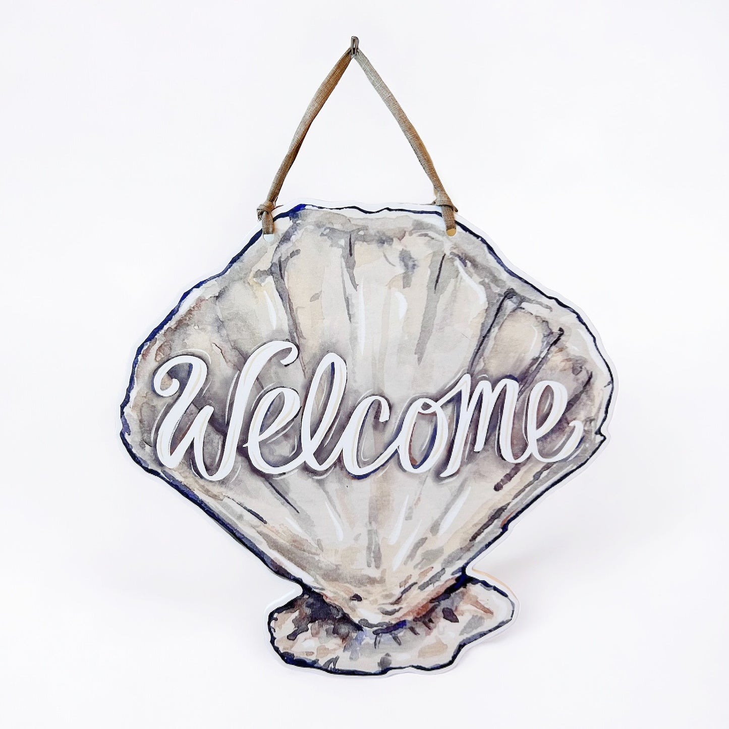 Seashell Welcome Door Hanger