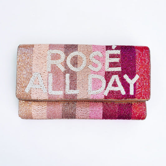 Rose All Day Beaded Bag
