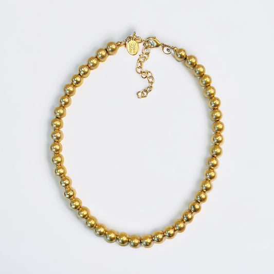 Pearls of Gold Susan Shaw Necklace