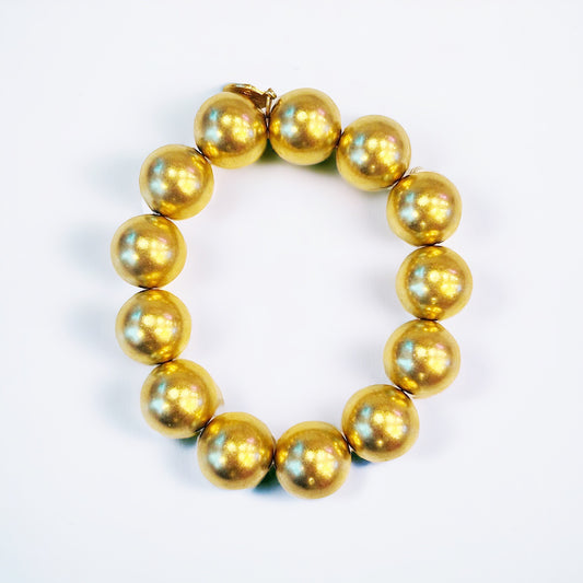 Pearls of Gold Susan Shaw Bracelet