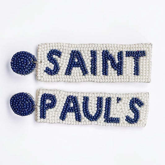 Saint Paul’s Beaded Earrings~SALE