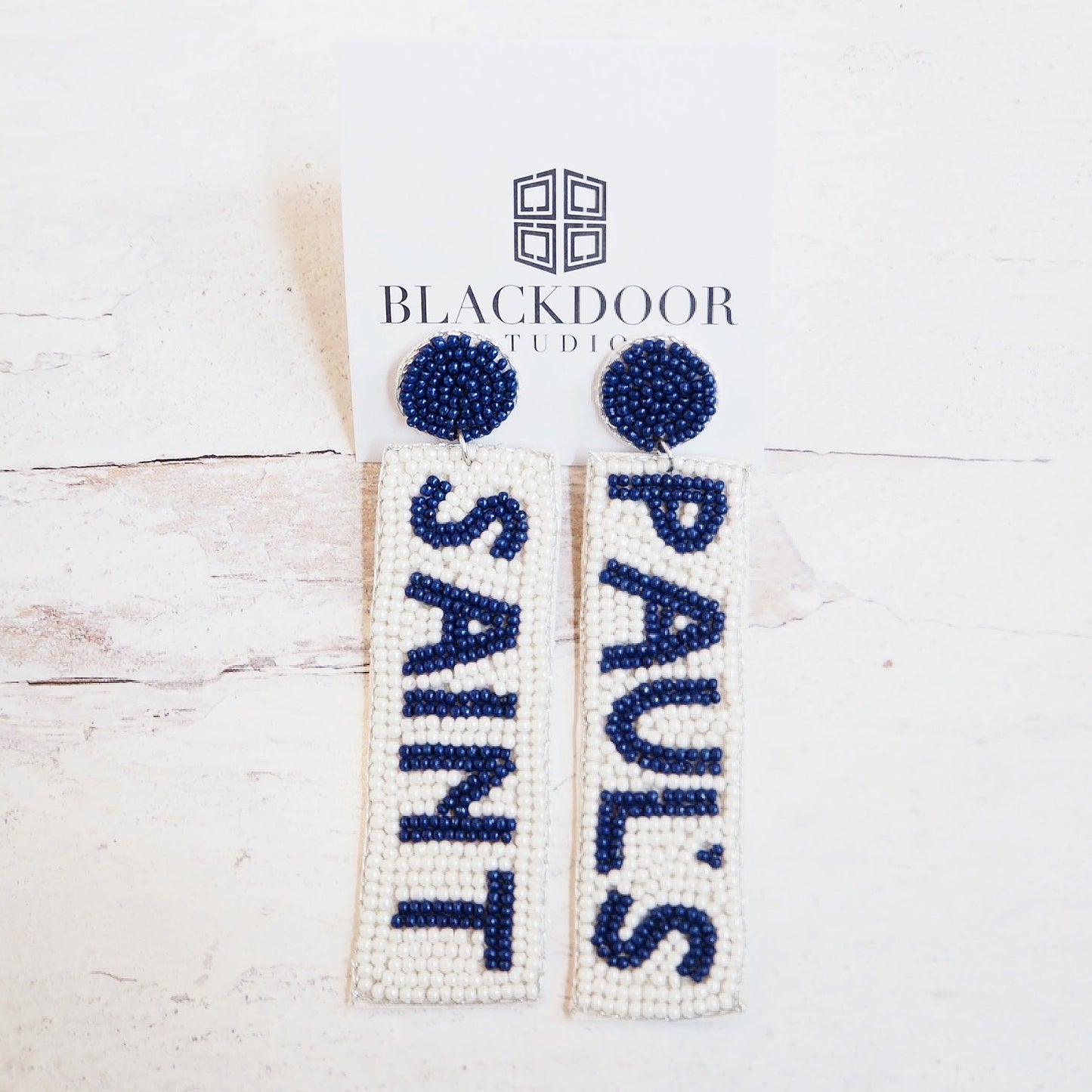Saint Paul’s Beaded Earrings~SALE
