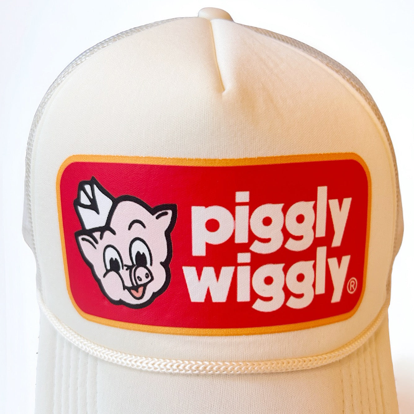 Beige Piggly Wiggly Hat