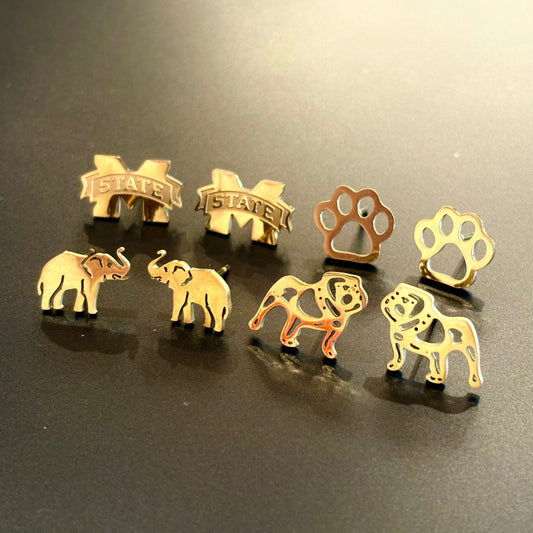 Gameday Mascot Earring Studs