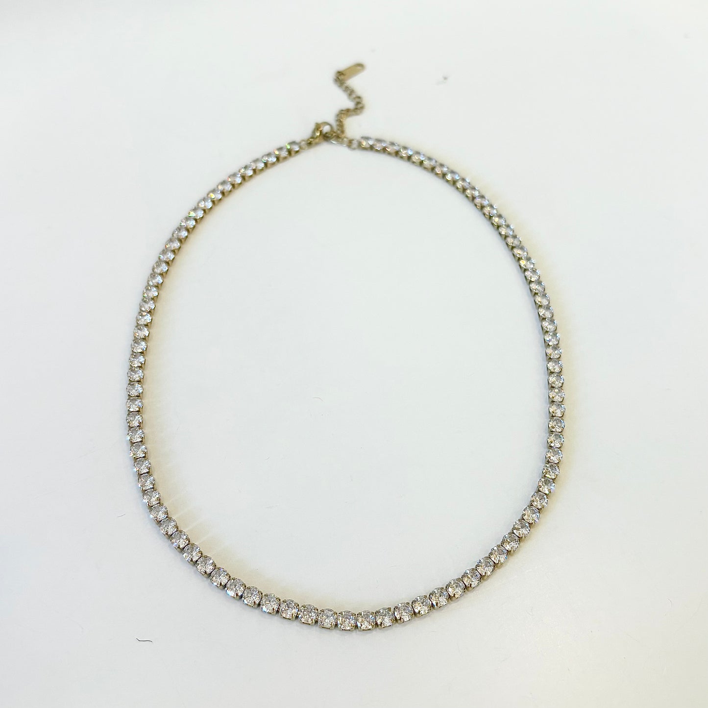 Thick Icon Tennis Necklace