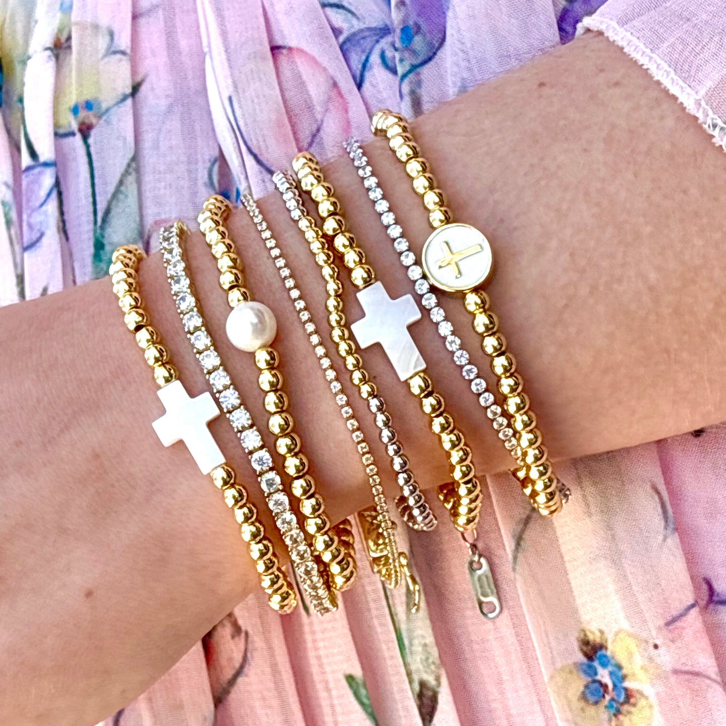 Gilded Harmony Bracelets