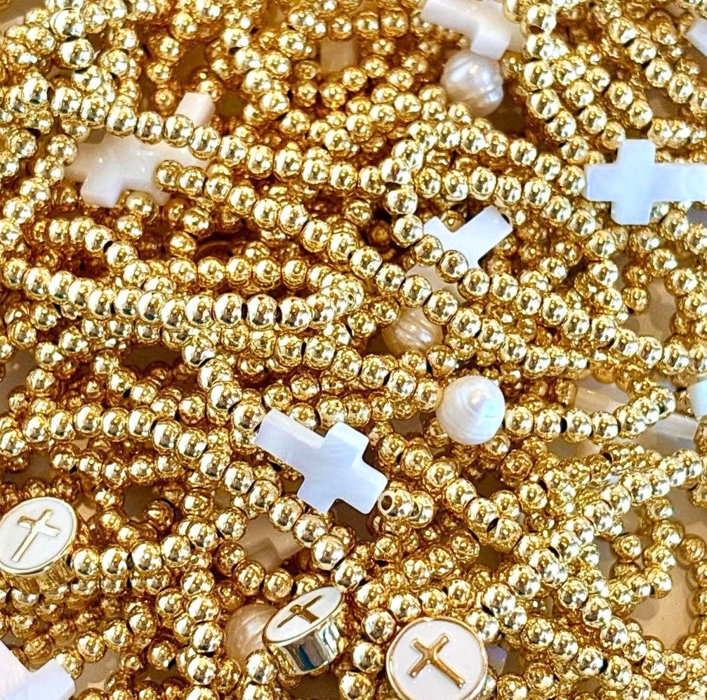 Gilded Harmony Bracelets