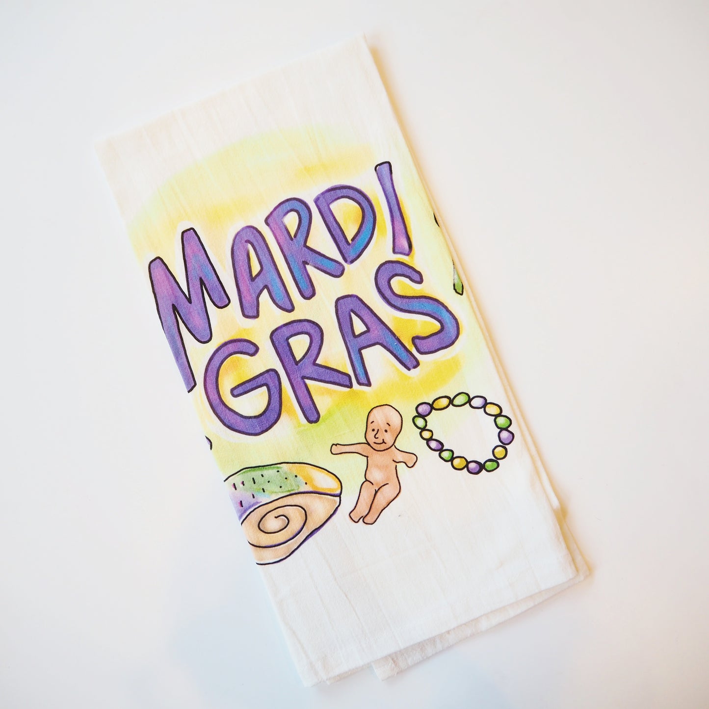 Mardi Gras Festive Kitchen Towel