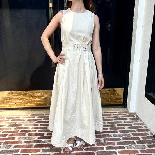 Ivory Isle Midi Dress~ Final Sale