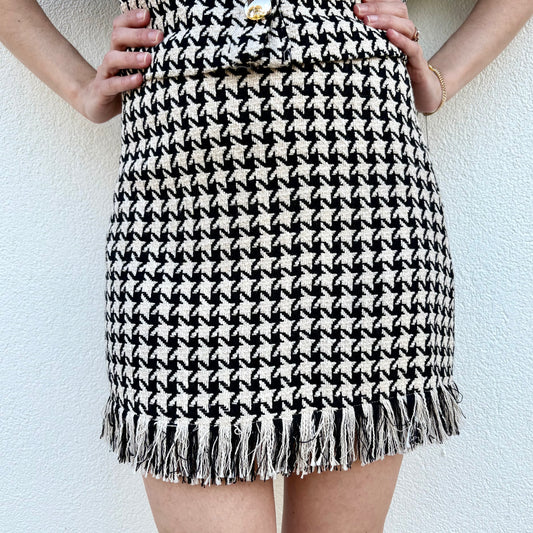 Tweet Mini Skirt~Final Sale