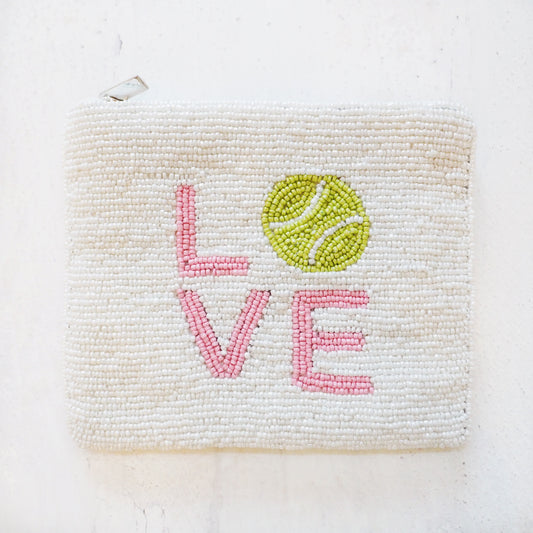 Tennis Love Coin Pouch