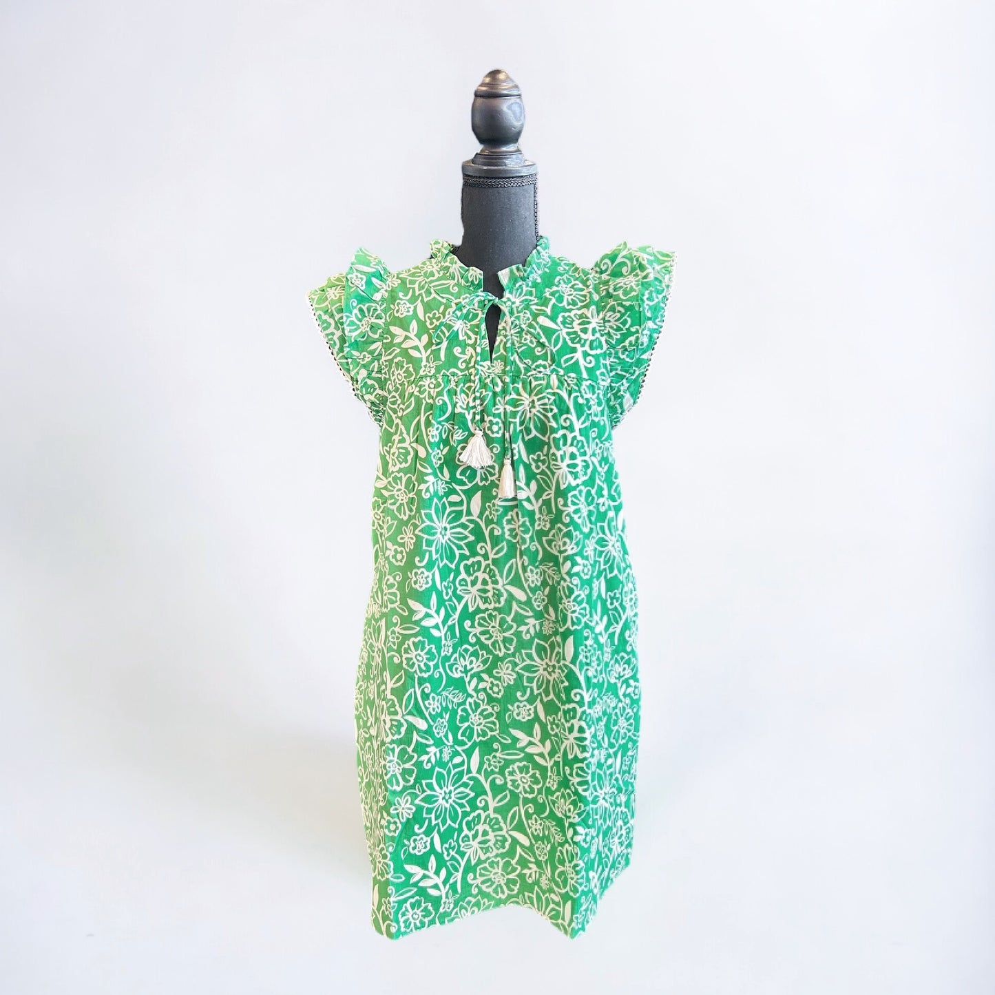 Emerald Garden Party Dress