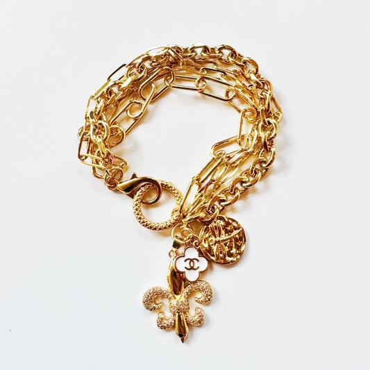 "Royal Flourish" Designer Inspired Bracelet