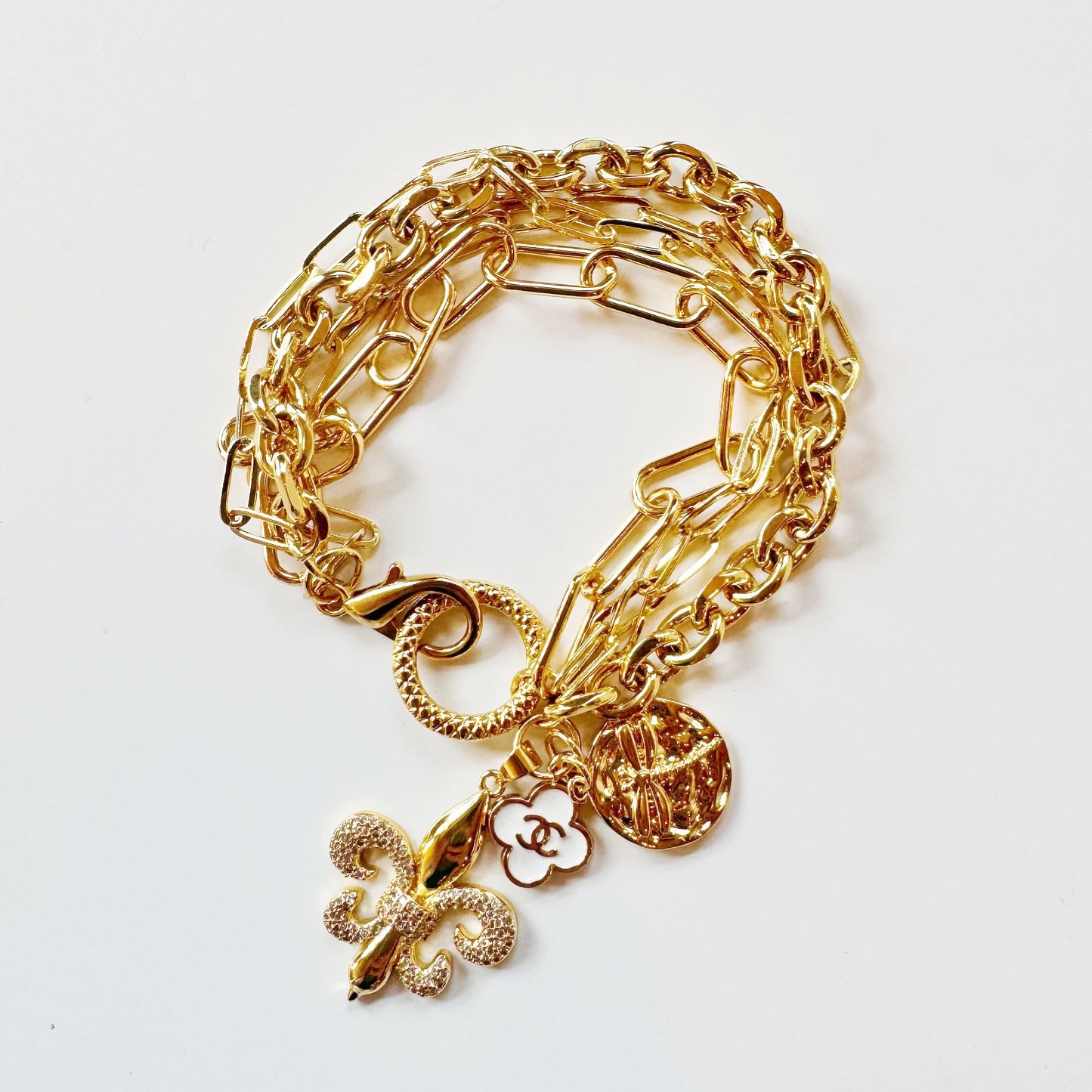 "Royal Flourish" Designer Inspired Bracelet