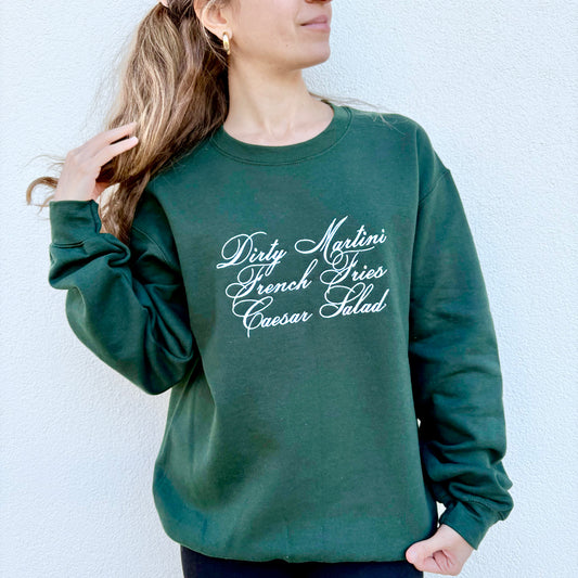 Savory Lovers Dirty Martini Sweatshirt
