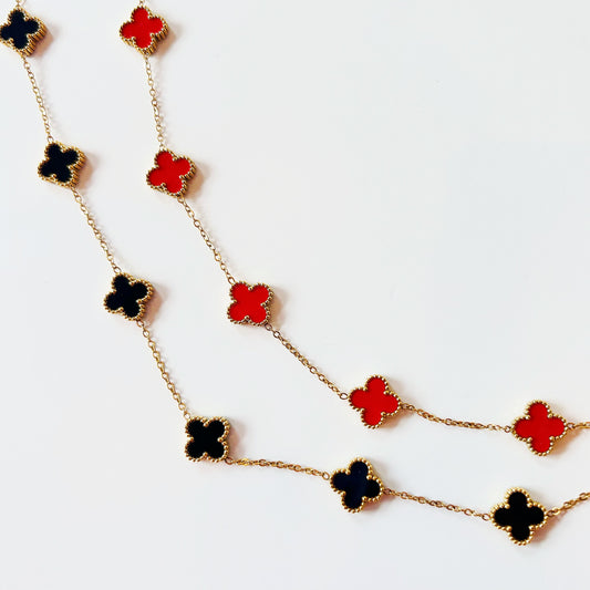 "Clover Cascades" Necklace