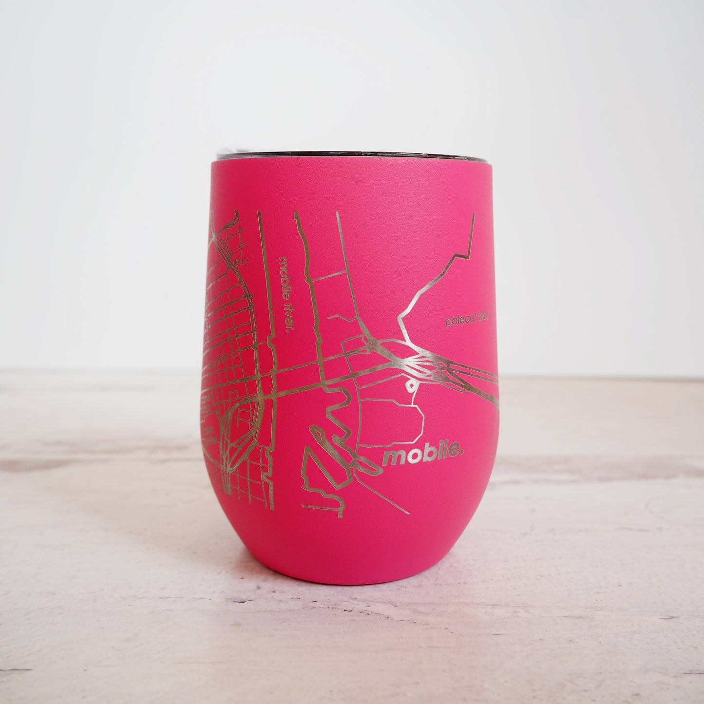 Map of Mobile Insulated Wine Tumbler