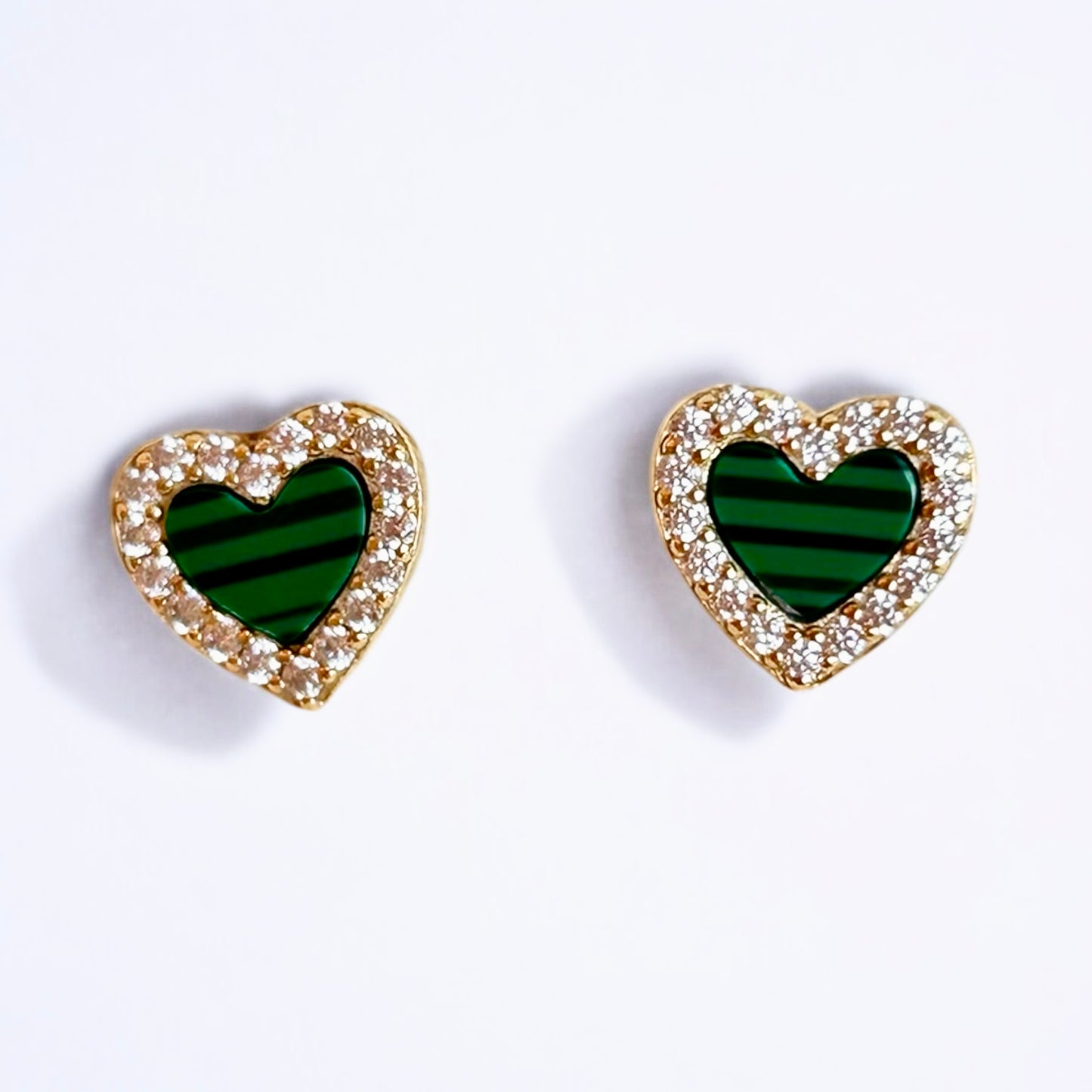 Adina Heart Studs