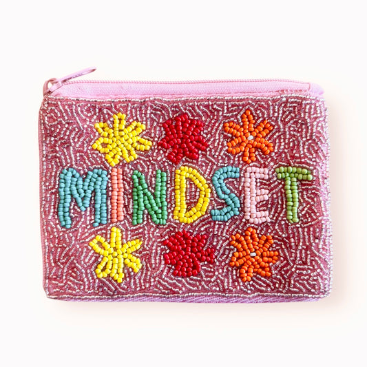 Mindset Floral Coin Pouch
