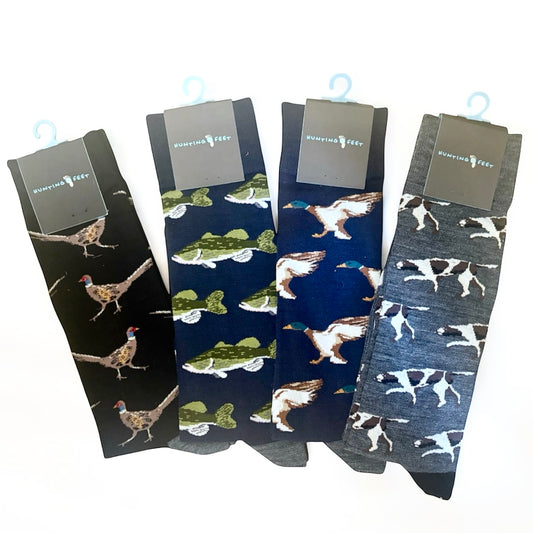 Hunting Feet Mens Socks