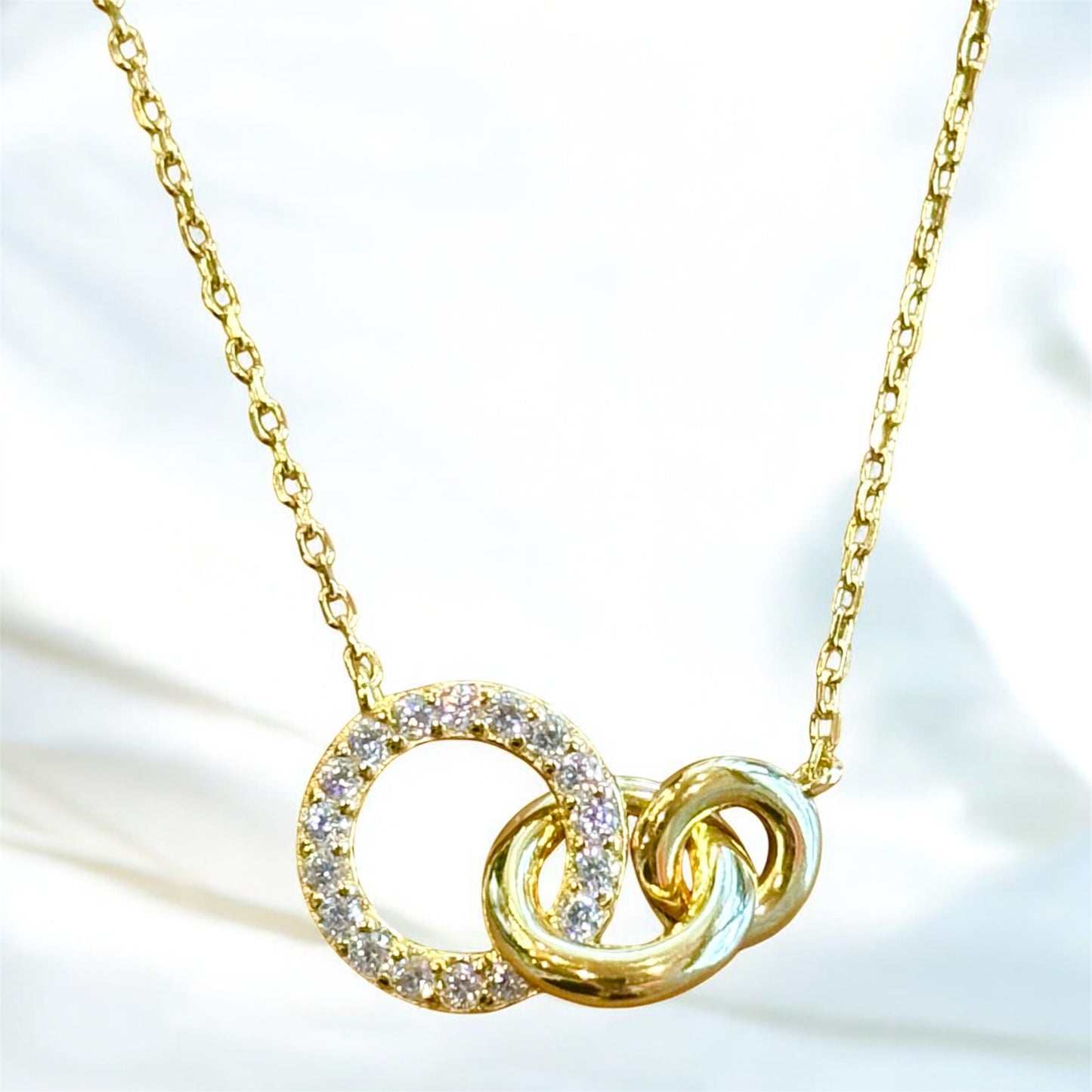 Pavé Ring Necklace