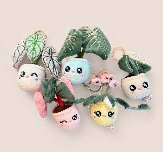 Plant Plush Keychain