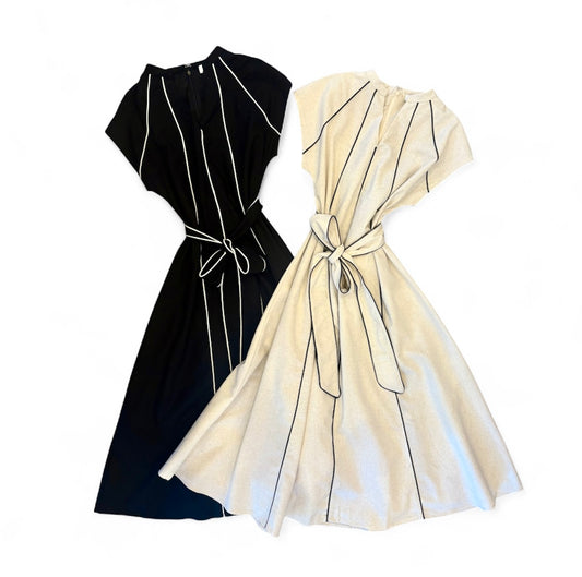 Monarch Contrast Dress~Final Sale