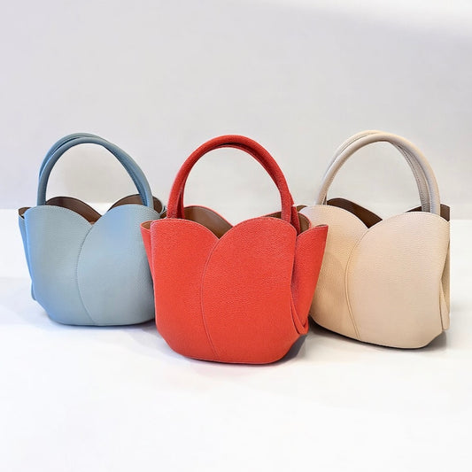 Tulip Vegan Leather Handbag