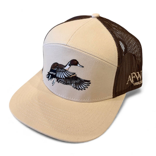Embroidered Duck Trucker Hat