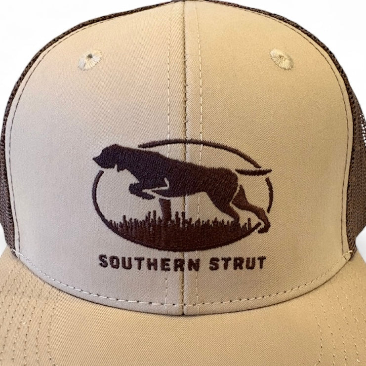 Southern Strut Hunting Dog Meshback Trucker Hat