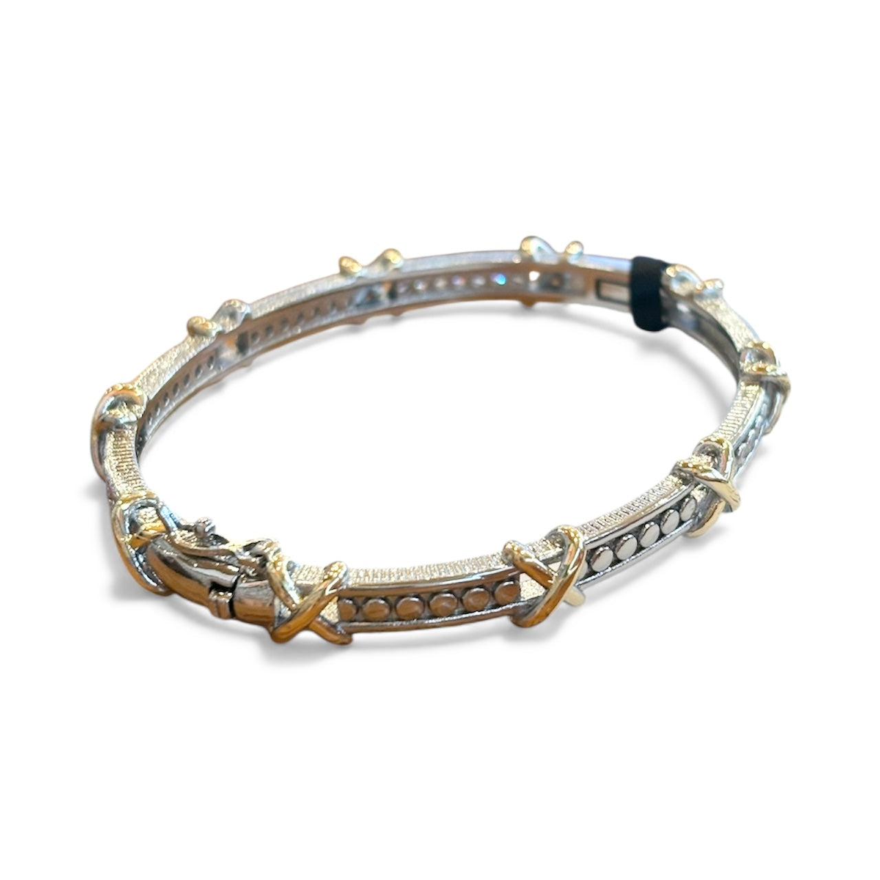 Crossed Elegance Cuff