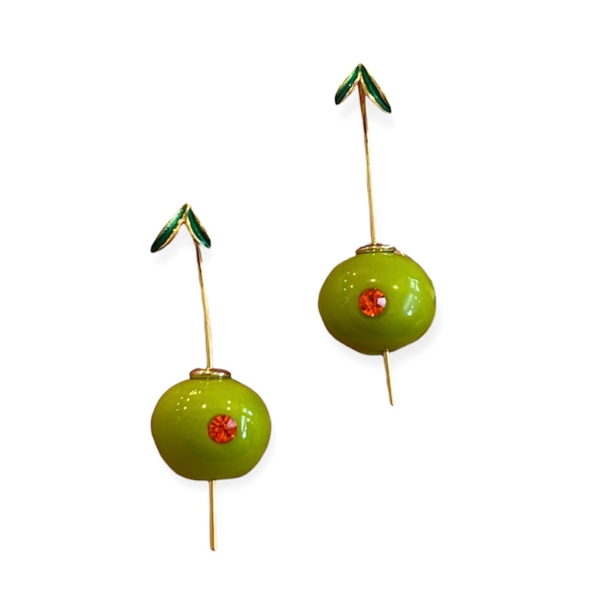 The Perfect Olive Earrings